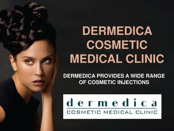 Demedica Cosmetics Injections Range(28-08-17)