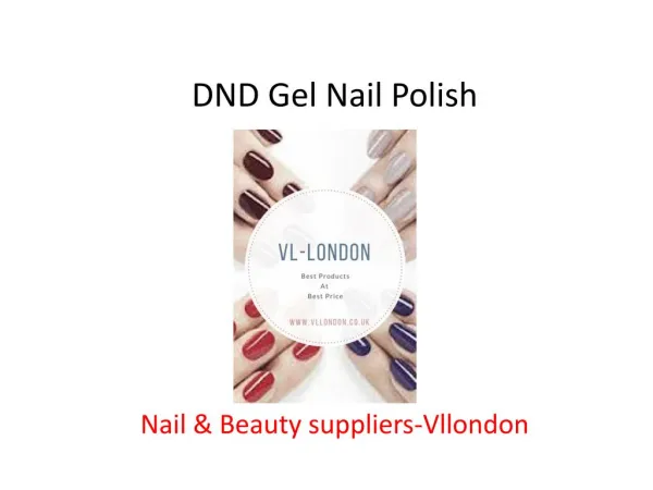 Nail & Beauty Supplier- vllondon