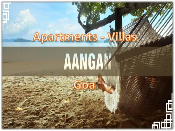 GHD Aangan - Sale 2, 3 BHK Apartments - Villas in Goa Call at 91 9643987492