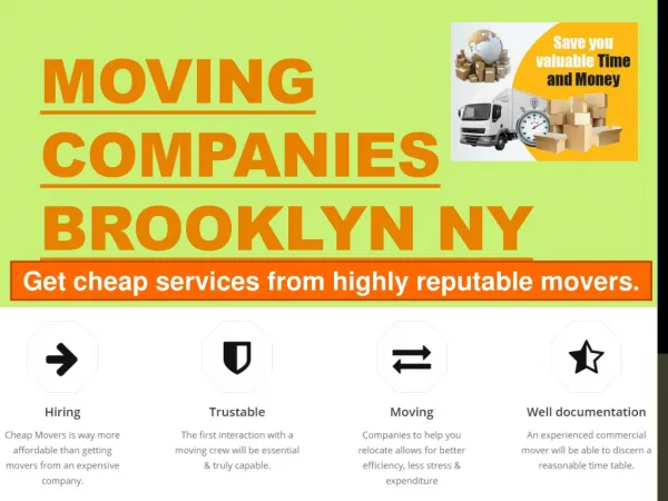 Moving Companies Brooklyn NY