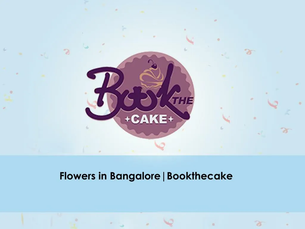 flowers in bangalore bookthecake