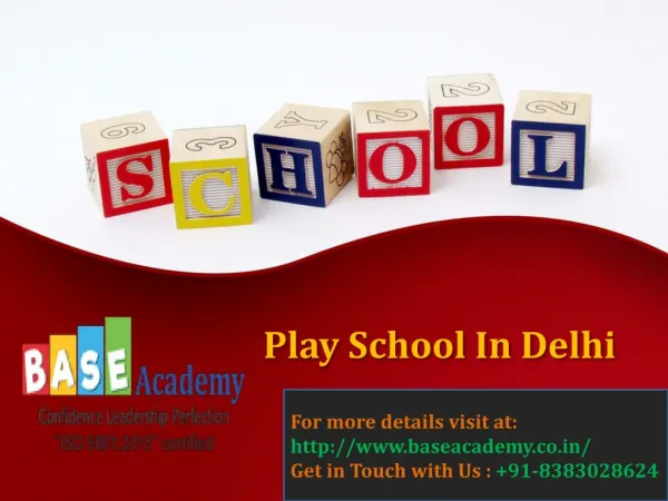 Best preschool in delhi