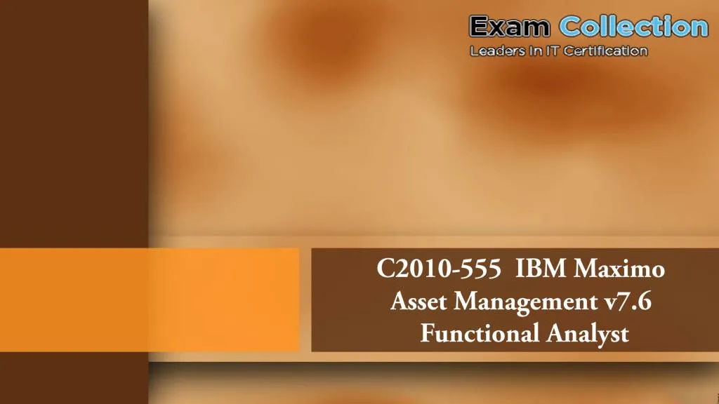 c2010 555 ibm maximo asset management