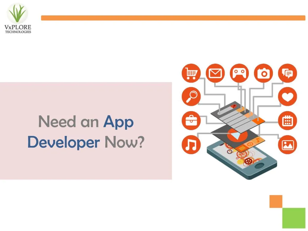 need an app developer now