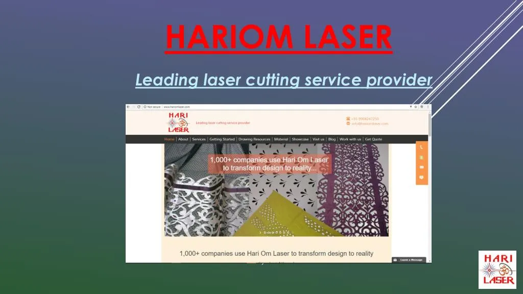 hariom laser