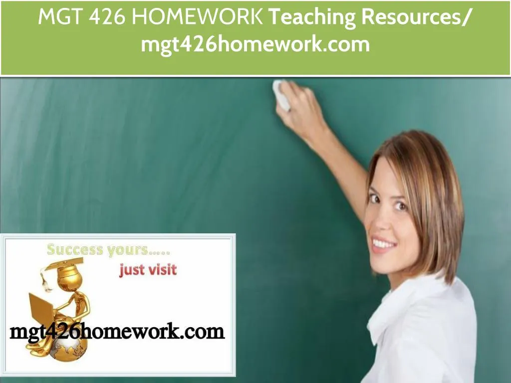 mgt 426 homework teaching resources
