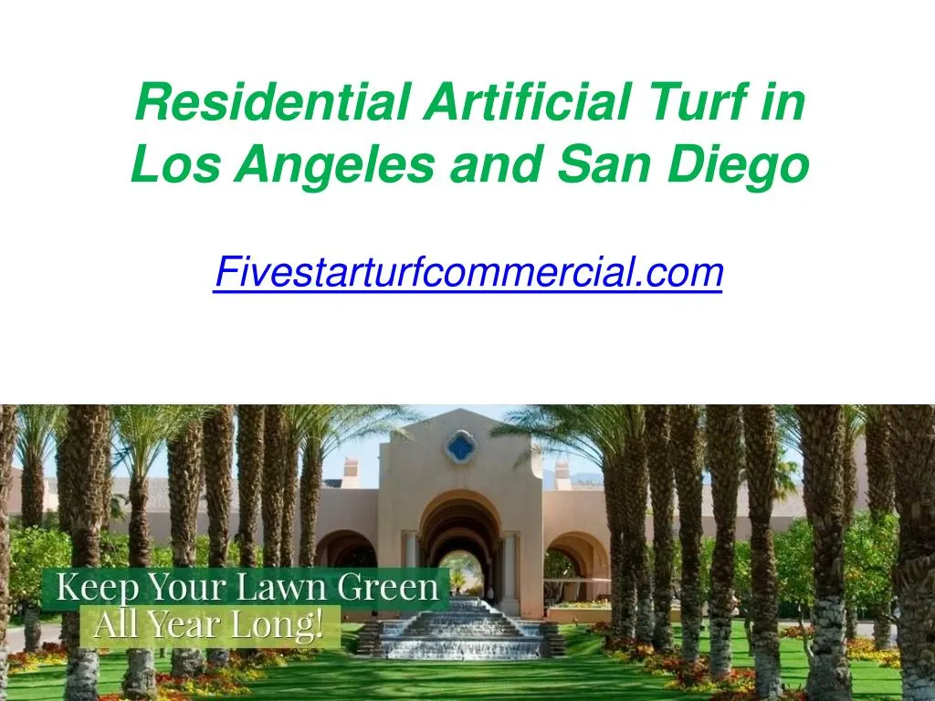 residential artificial turf in los angeles and san diego