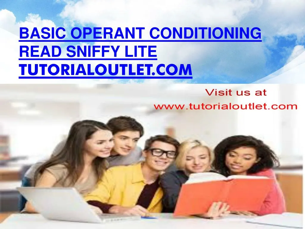 basic operant conditioning read sniffy lite tutorialoutlet com
