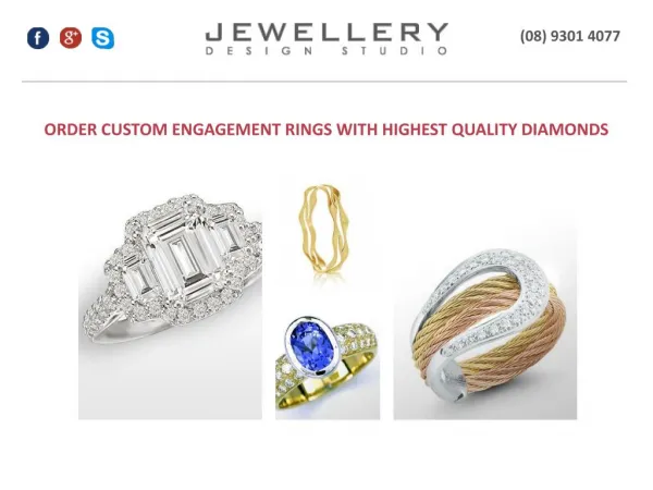 ORDER CUSTOM ENGAGEMENT RINGS WITH HIGHEST QUALITY DIAMONDS