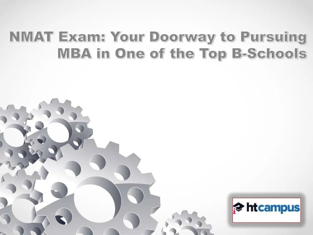 nmat exam your doorway to pursuing mba in one of the top b schools