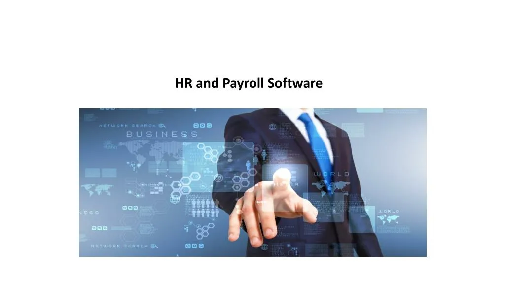 hr and payroll software