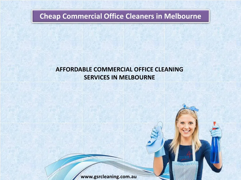 cheap commercial office cleaners in melbourne