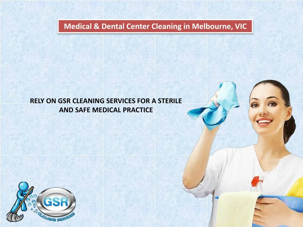 medical dental center cleaning in melbourne vic