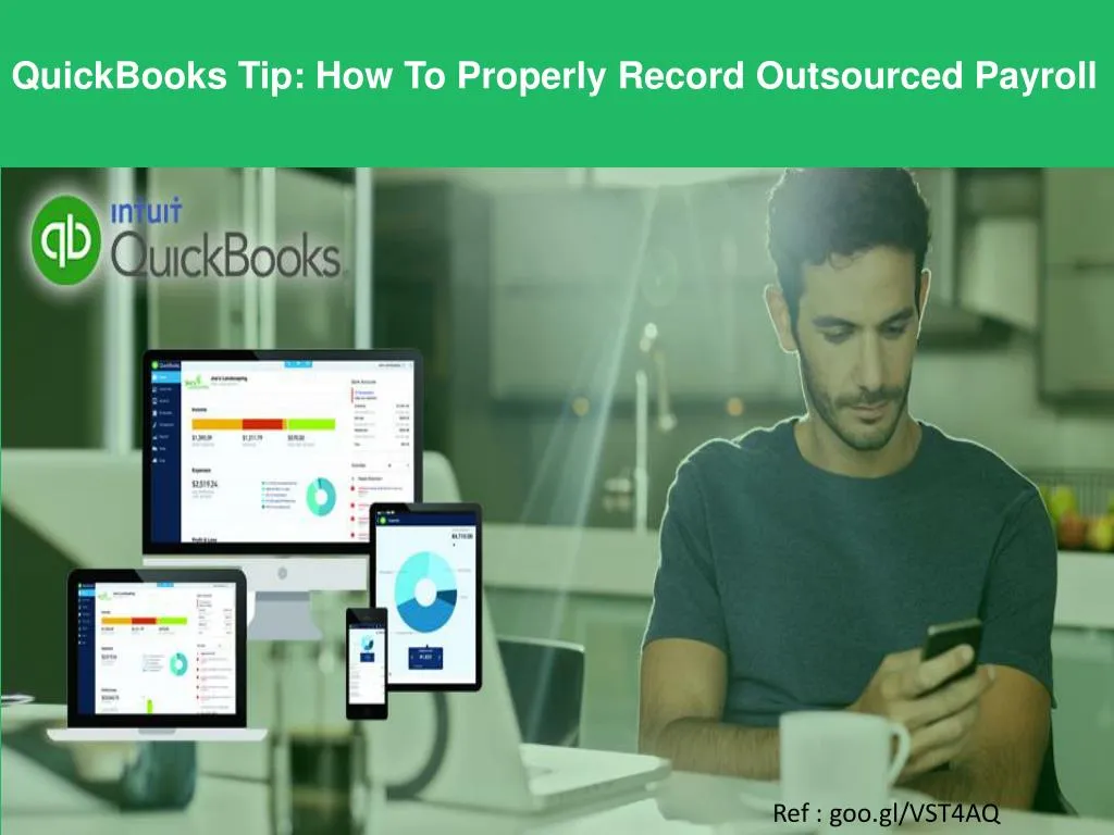 quickbooks tip how to properly record outsourced