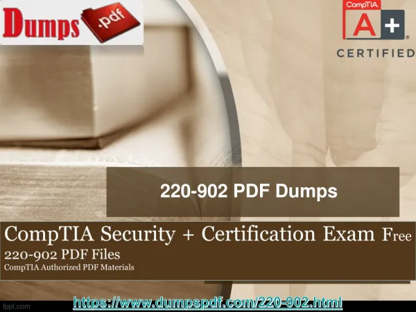 CompTIA 220-902 Free Demo Questions