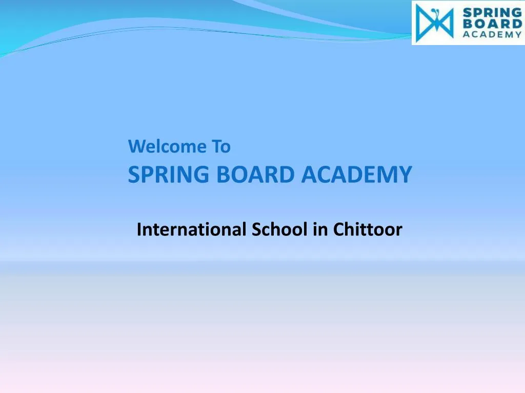 welcome to spring board academy