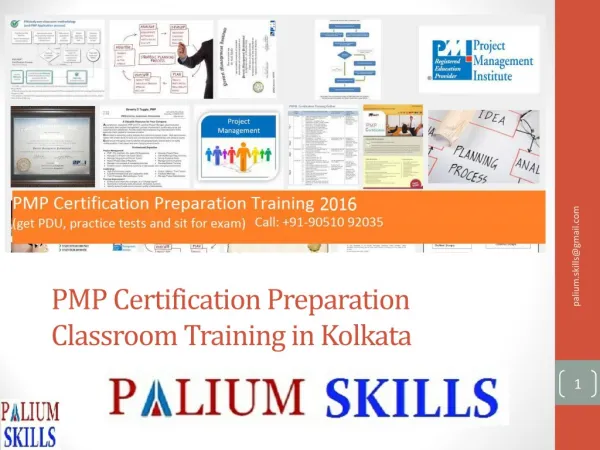 PMP Certification Preparation Training - Onine and Classroom