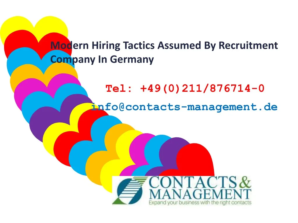 modern hiring tactics assumed by recruitment
