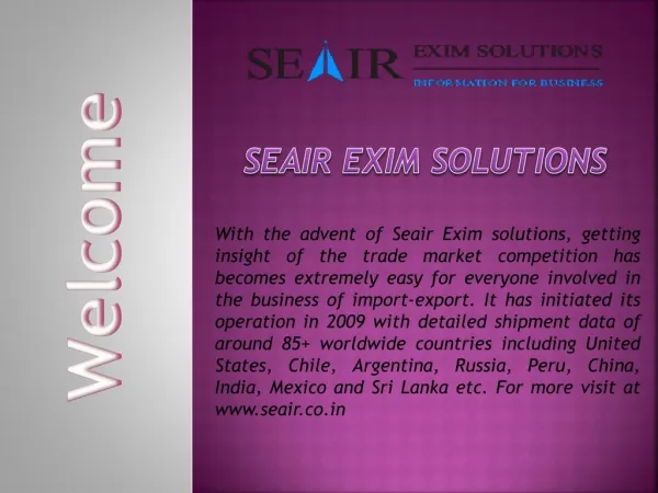 Find Right Ways Export Data India with SeAir