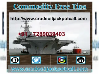 Commodity Jackpot Call, Jackpot Tips, Commodity Free Tips
