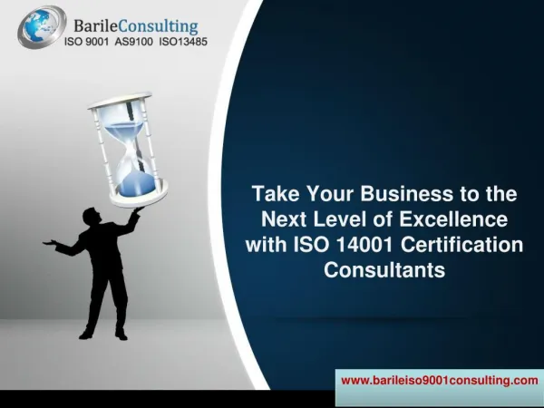 Take your business to the next level of excellence with iso 14001 certification consultants