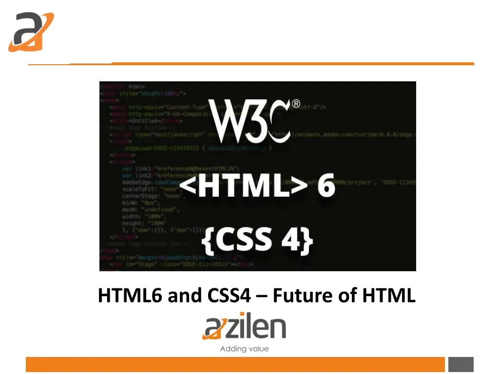 html6 and css4 future of html
