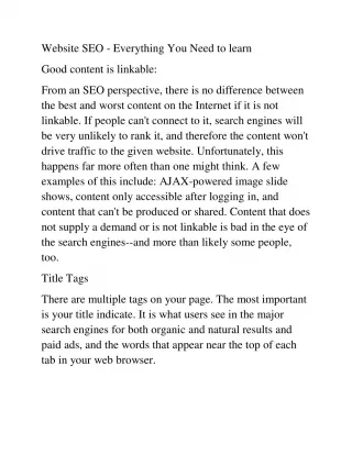 Seo onpage - slide 1
