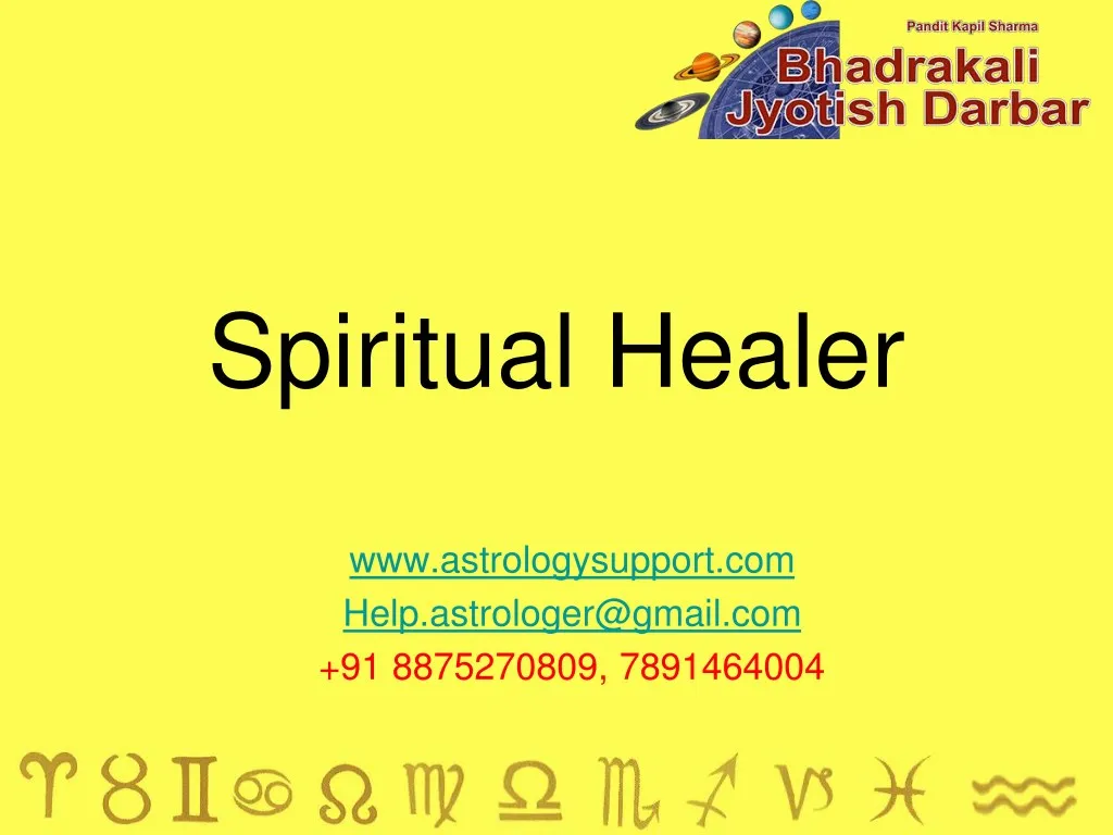 spiritual healer