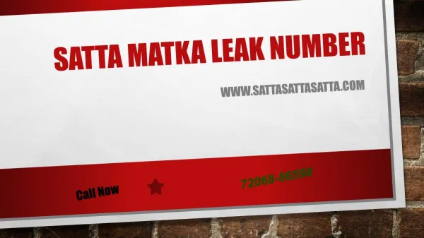 Satta matka leak number in Ghaziabad