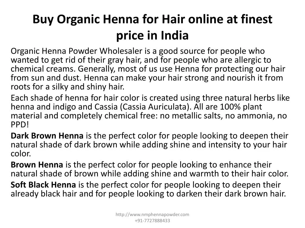 buy organic henna for hair online at finest price in india