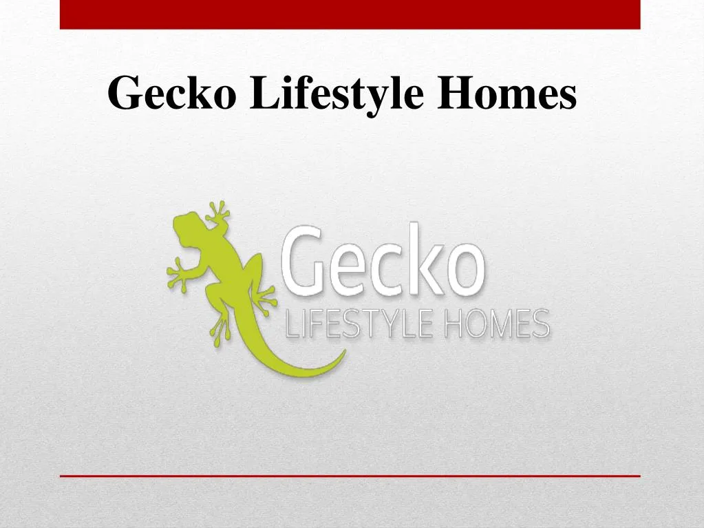 gecko lifestyle homes