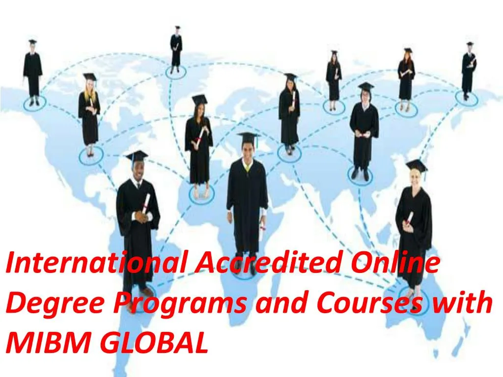 international accredited online degree programs