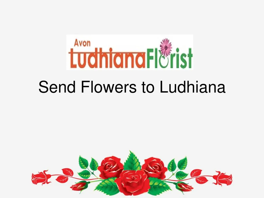send flowers to ludhiana