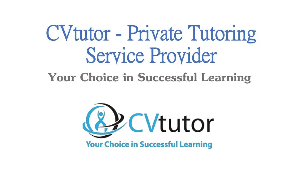cvtutor private tutoring service provider