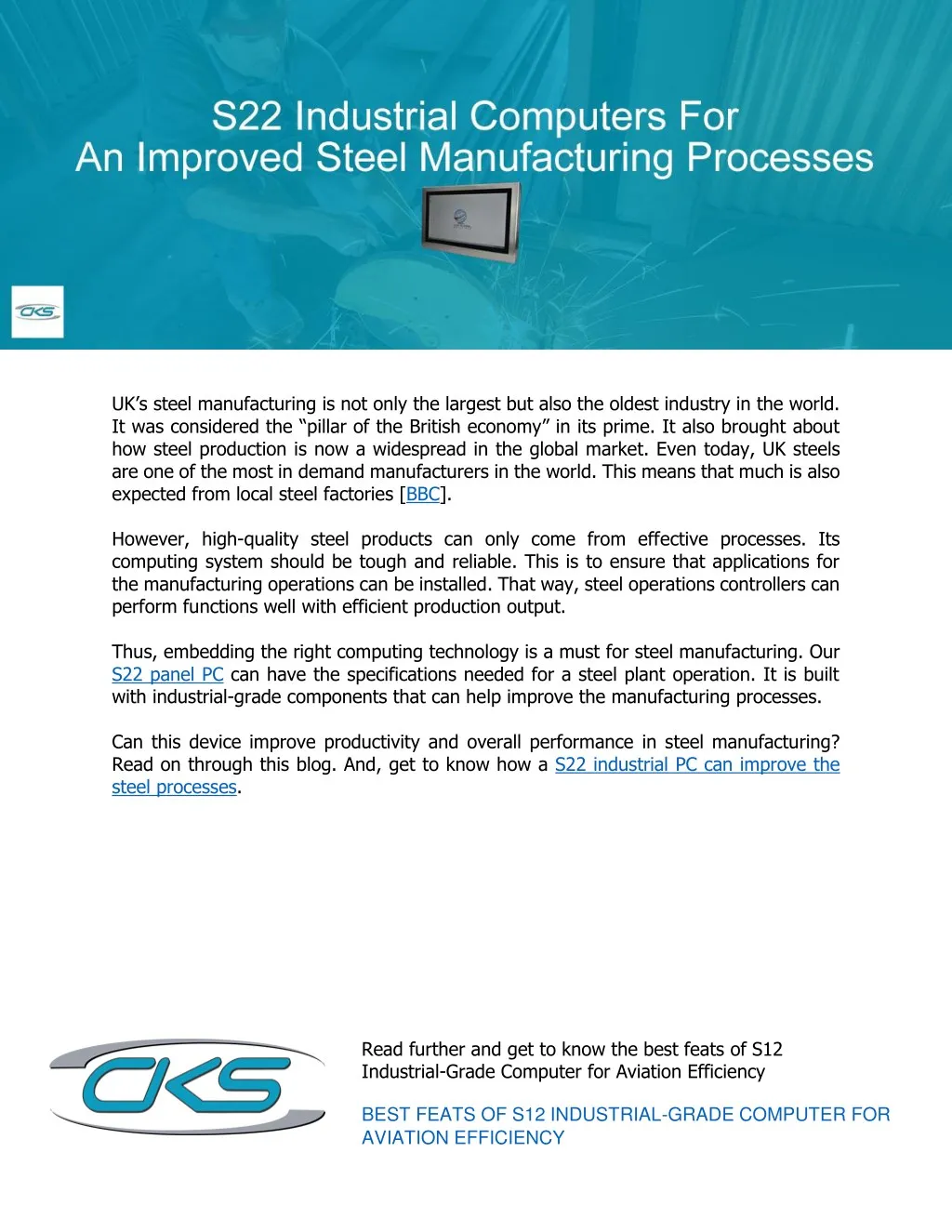 uk s steel manufacturing is not only the largest
