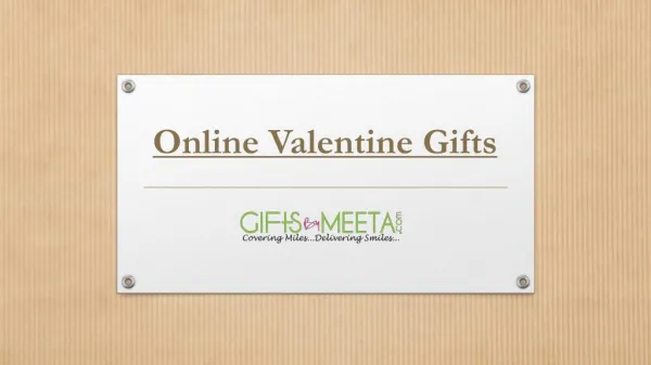 Buy Online Valentine Gifts