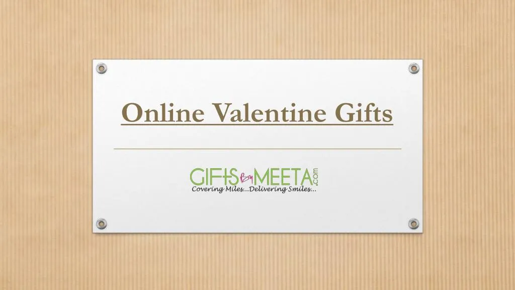 online valentine gifts