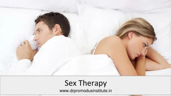 Sex Therapy | Dr. Promodu's Institute of Sexual & Marital Health