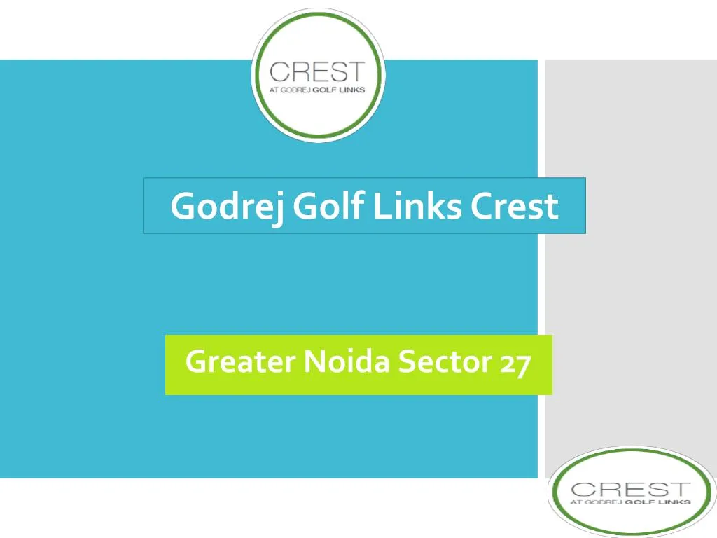 godrej golf links crest