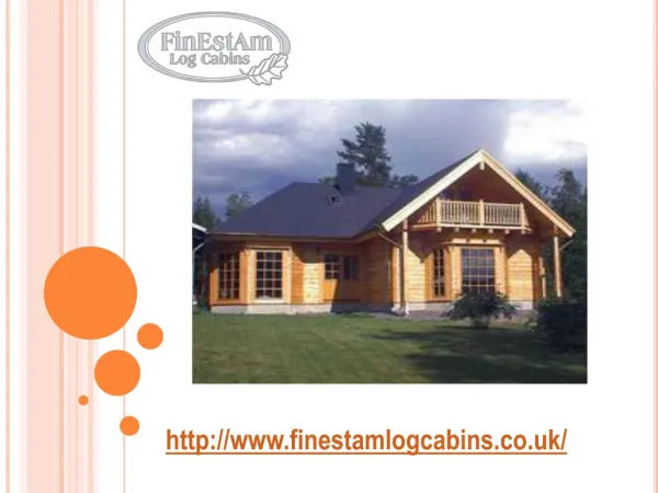 Residential Log Cabins UK