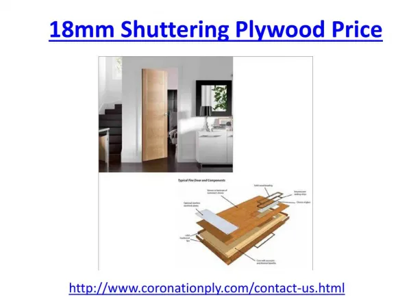 Get the top Quality 18mm shuttering plywood price in India