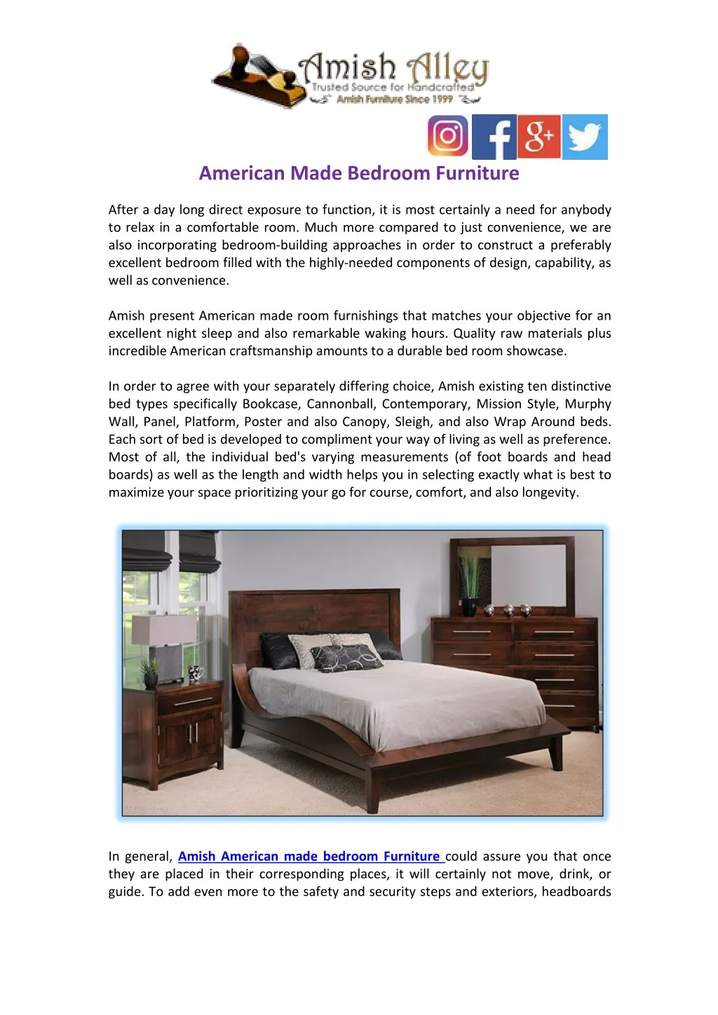 american made bedroom furniture