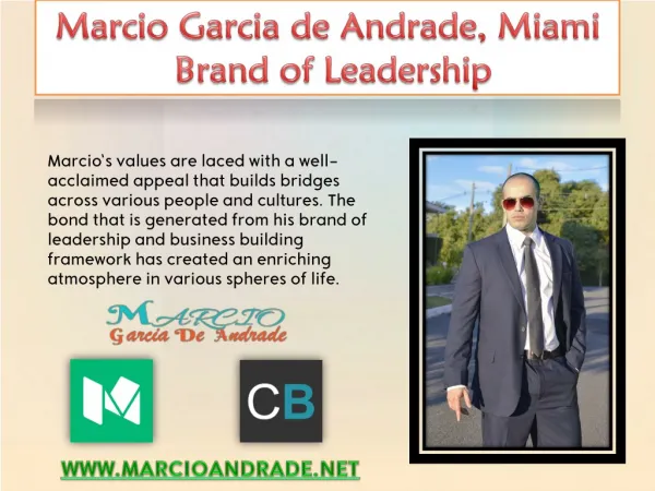 Marcio Garcia de Andrade, Miami - Brand of Leadership