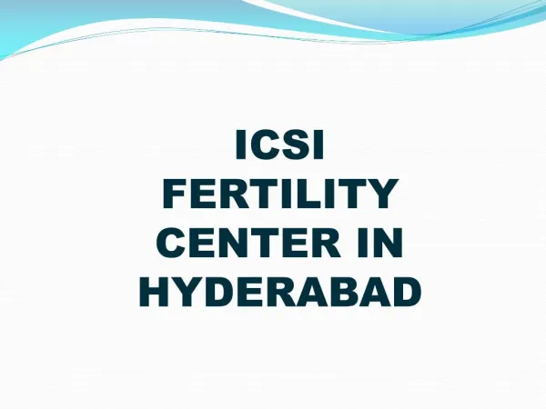 ICSI Treatment Centre in Hyderabad | ICSI Treatment Cost