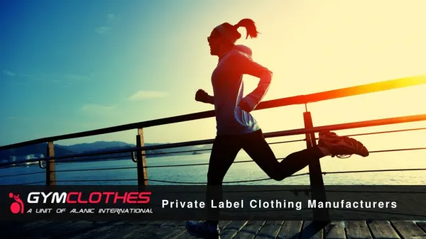 Private Label Clothing Wholesalers And Manufacturer In USA