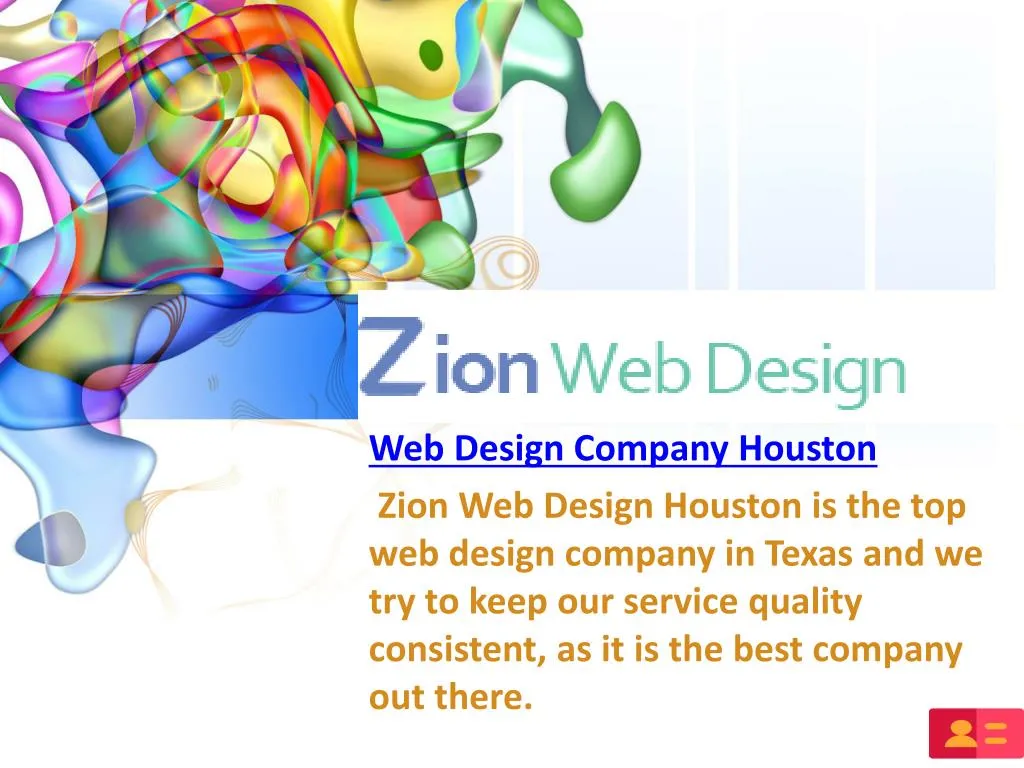 web design company houston zion web design