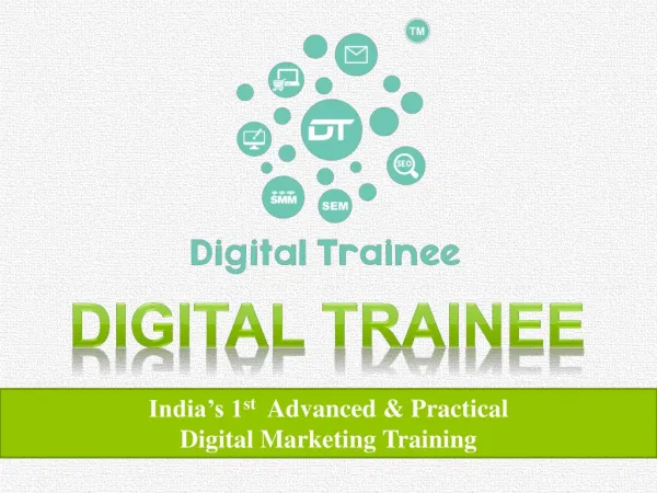 Complete Digtal Marketing courses including seo smm smo ppc and many more