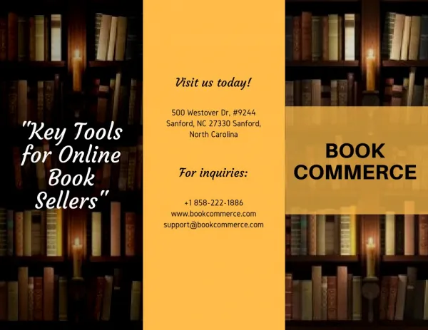 Bookcommerce | key tools for online book sellers