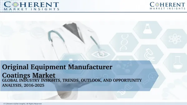Original Equipment Manufacturer (OEM) Coatings Market - Global Industry Insights, Trends, Outlook, and Opportunity Analy