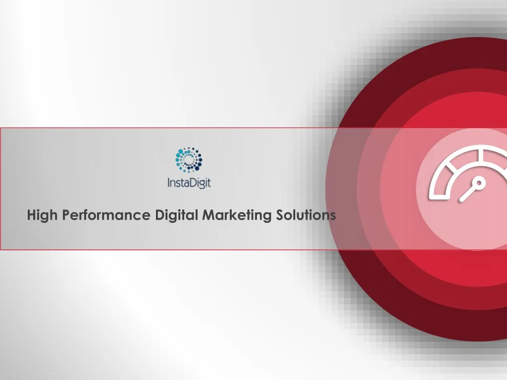 high performance digital marketing solutions